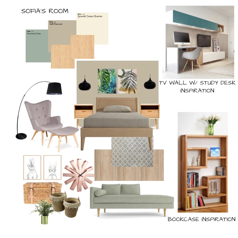 sophia's room opt2 Mood Board by madgab on Style Sourcebook