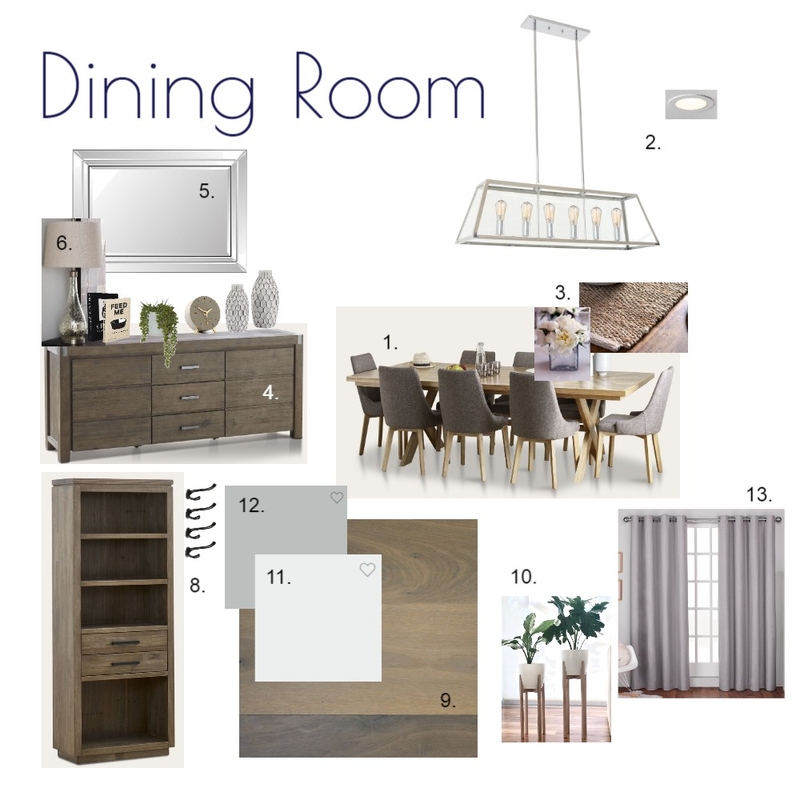 Dining Room Mood Board by rayleneramien on Style Sourcebook