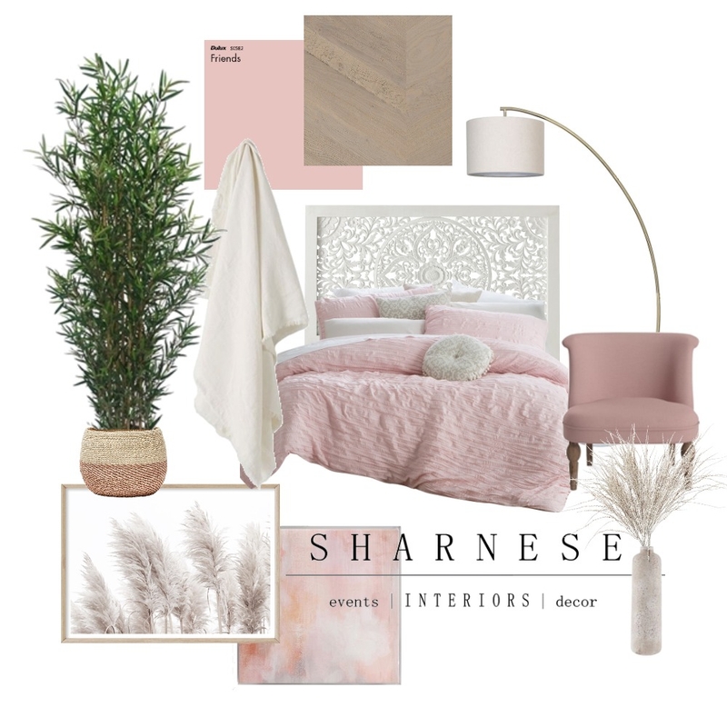 Pretty in Pink Mood Board by jadec design on Style Sourcebook