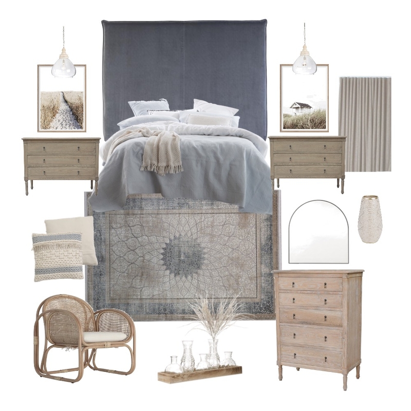 Inviting Luxury Blues Mood Board by NikiStone on Style Sourcebook