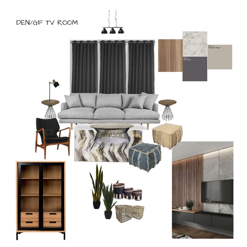 den Mood Board by madgab on Style Sourcebook