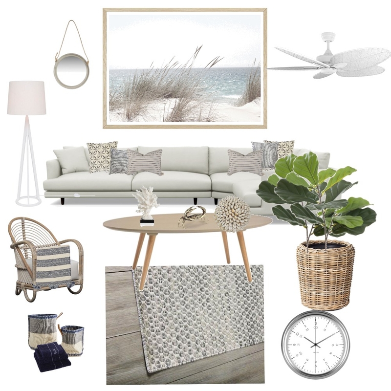 Module 3 - Hamptons Mood Board by Katharine on Style Sourcebook