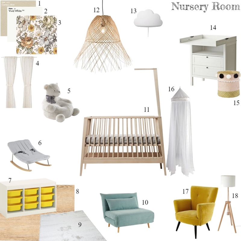 Nursery Mood Board by mesikaufmann on Style Sourcebook