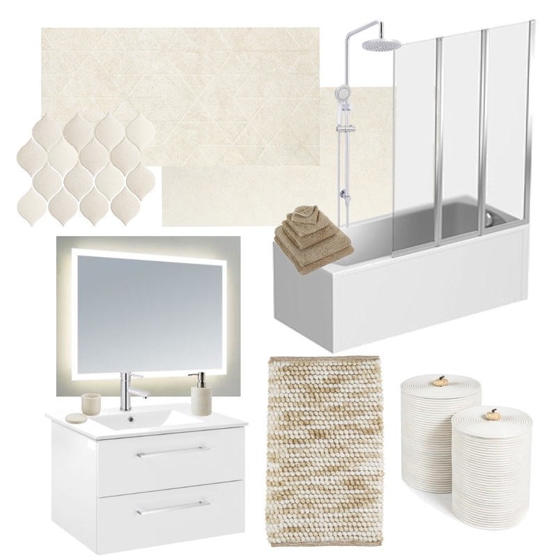 Misty sand Bathroom Mood Board by Holi Home on Style Sourcebook