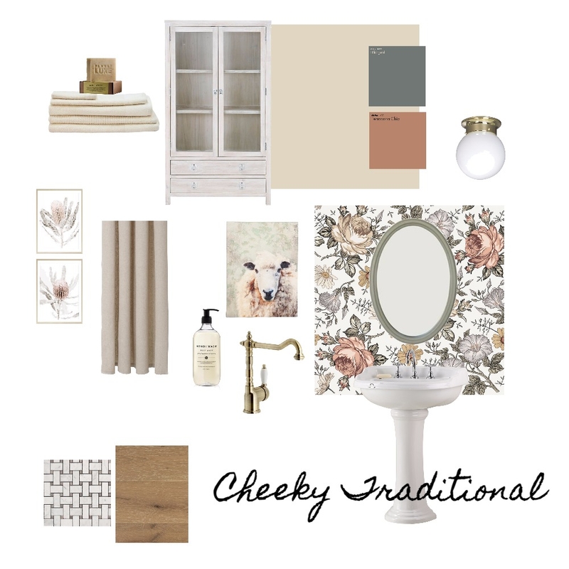 Cheeky Traditional Mood Board by cpinteriors on Style Sourcebook