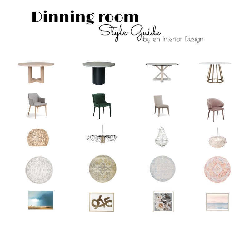 Dinning room Mood Board by En interior design on Style Sourcebook