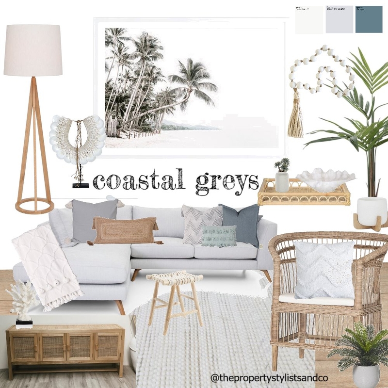 Coastal Greys Mood Board by The Property Stylists & Co on Style Sourcebook