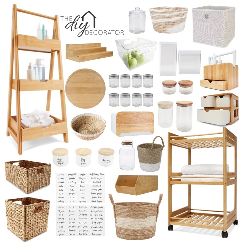 Home organisation Mood Board by Thediydecorator on Style Sourcebook