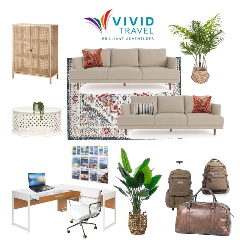 Vivid Travel 1 Mood Board by Haus & Hub Interiors on Style Sourcebook