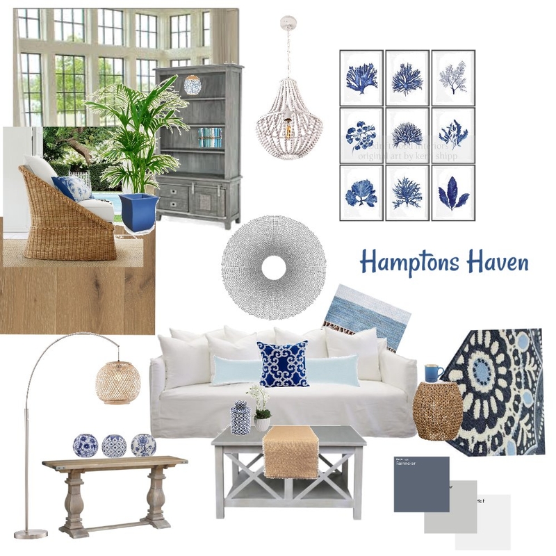 Hamptons Haven Mood Board by jyoung on Style Sourcebook