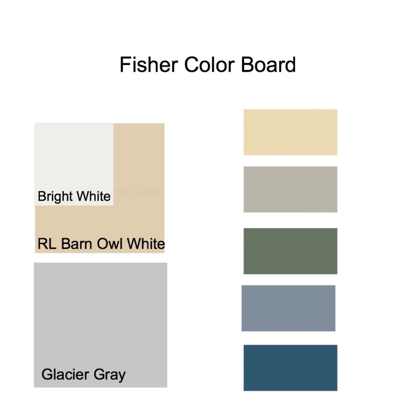 Fisher Color Board Mood Board by kjensen on Style Sourcebook