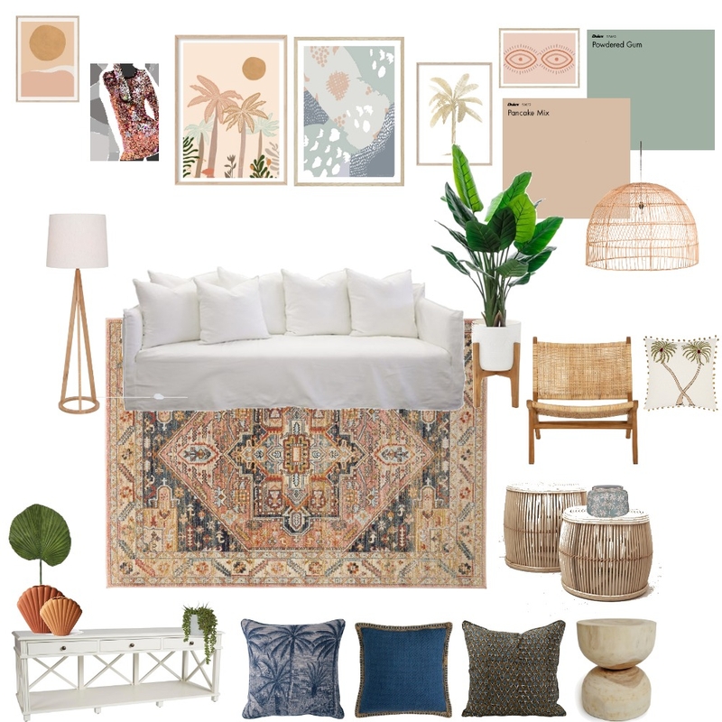 Russet Coastal Mood Board by romana on Style Sourcebook