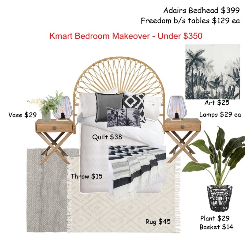 kmart budget makeover Mood Board by Elements Aligned Interior Design on Style Sourcebook