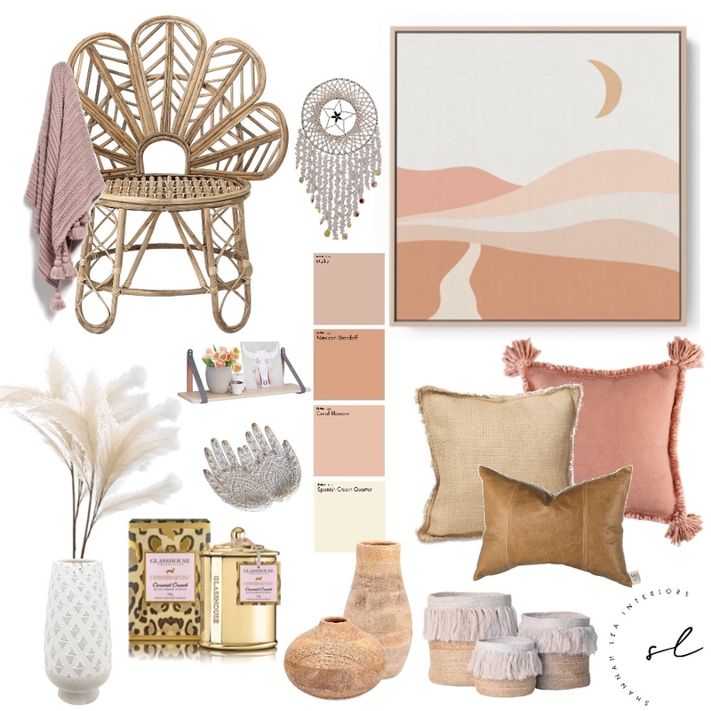 Boho style Mood Board by Shannah Lea Interiors on Style Sourcebook