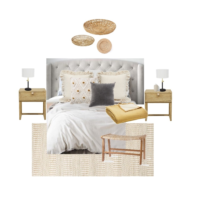 Michelles Master Bedroom Mood Board by Style and Leaf Co on Style Sourcebook