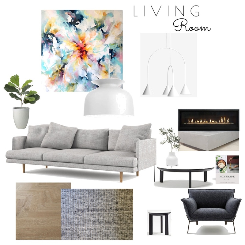 Living Room Ideas Pendant Mood Board by melaniem on Style Sourcebook