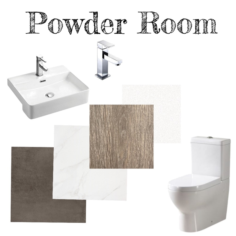 Powder Room Mood Board by Yvonne on Style Sourcebook
