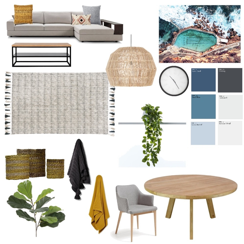 Living/Dining - Beach Mood Board by CassandraWhatson on Style Sourcebook