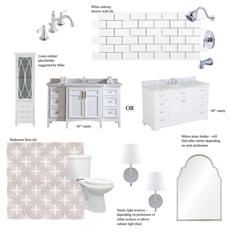 Muntean Bathroom Mood Board by Payton on Style Sourcebook