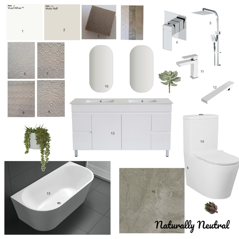 Bathroom Mood Board by lindagillis27 on Style Sourcebook