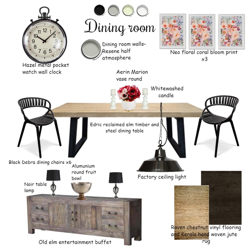 Dining room Mood Board by Sophia28 on Style Sourcebook