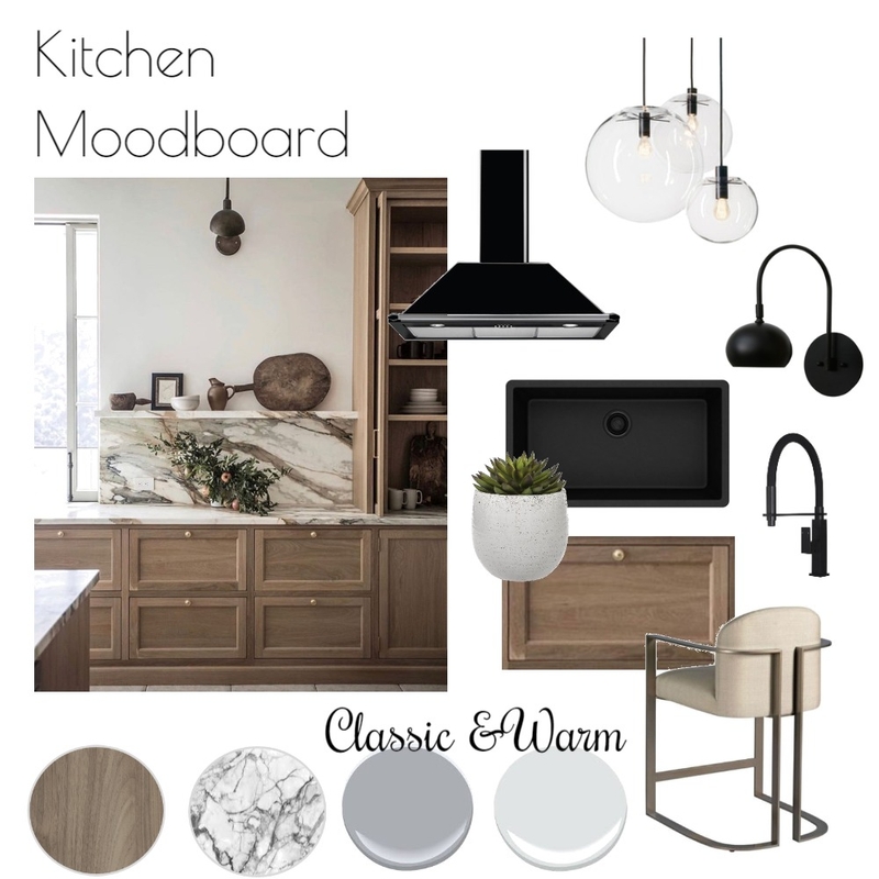 Classic Kitchen Mood Board by HeidiMM on Style Sourcebook