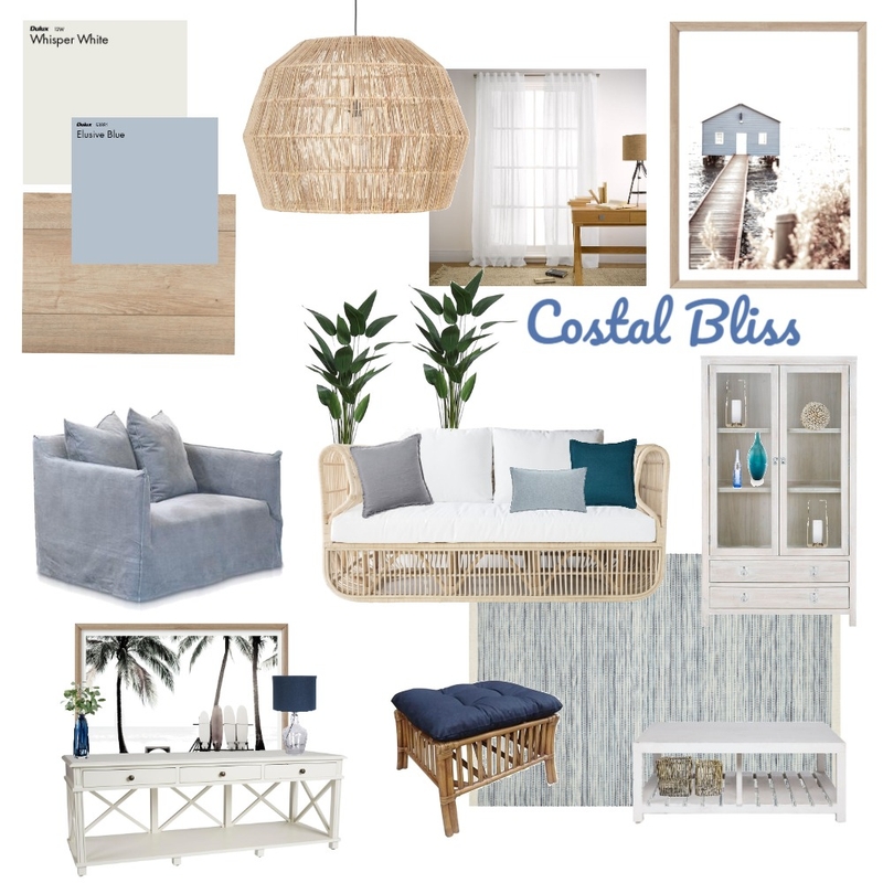 Costal Bliss Mood Board by hollycoon on Style Sourcebook