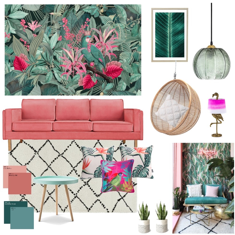 Tropical Glamour Mood Board by Sjdixon37 on Style Sourcebook
