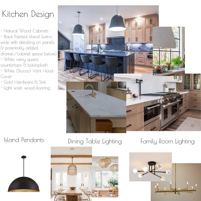 967 Draughon Kitchen &amp; Light Fixtures Mood Board by megtimmons on Style Sourcebook