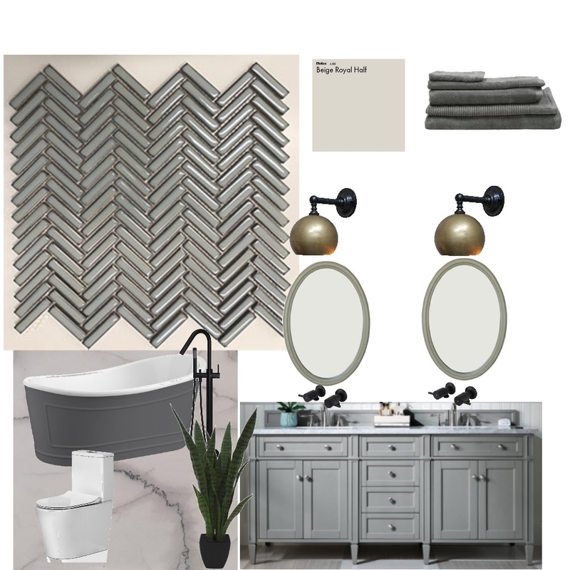 Grey Bath Mood Board by soniya on Style Sourcebook