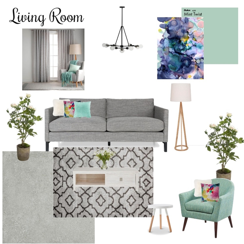 Living Room Mood Board by Lorraine on Style Sourcebook