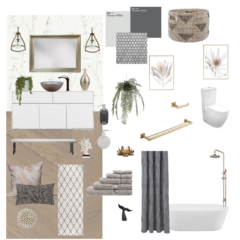 bathroom1 Mood Board by ADORN STYLING INTERIORS on Style Sourcebook