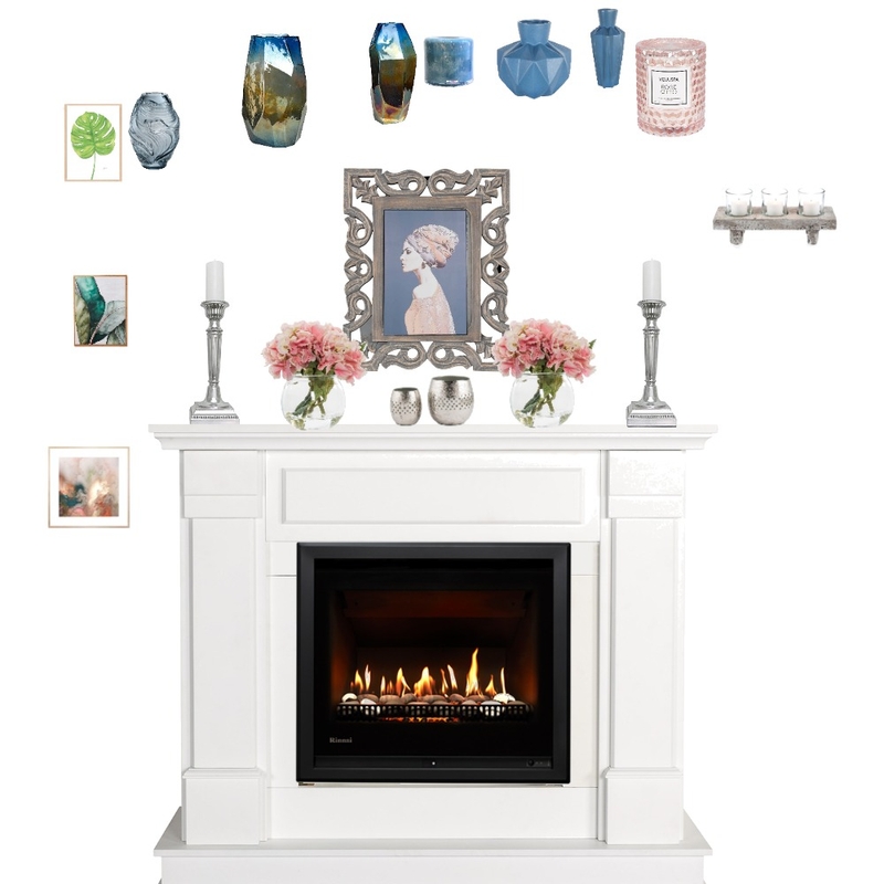 fireplace mantle Mood Board by JenMayer on Style Sourcebook