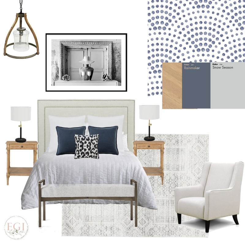 Luxe Bedroom Mood Board by Eliza Grace Interiors on Style Sourcebook