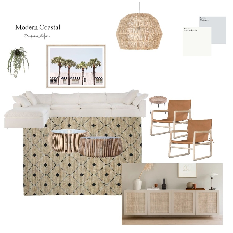 Modern Costal Mood Board by Rozina on Style Sourcebook