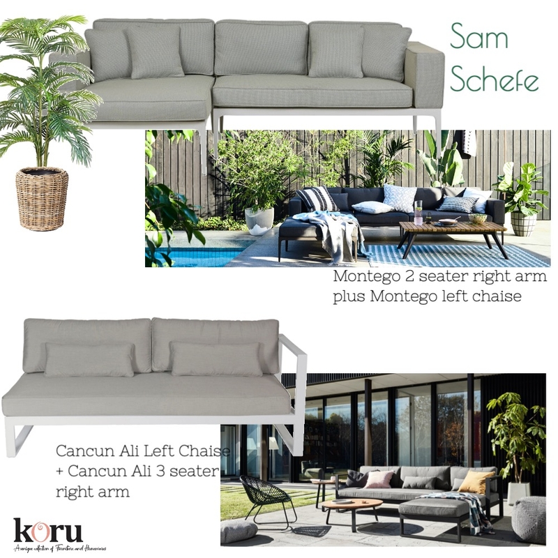 Sam Schefe Outdoor Mood Board by stylebeginnings on Style Sourcebook