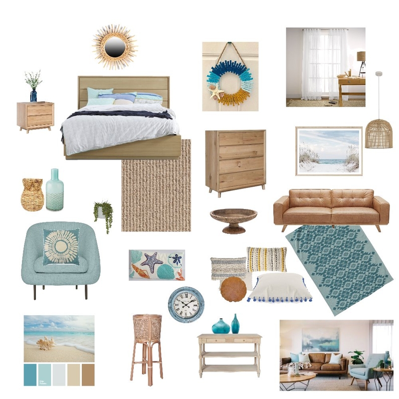 Beach Cottage house Mood Board by ANED on Style Sourcebook