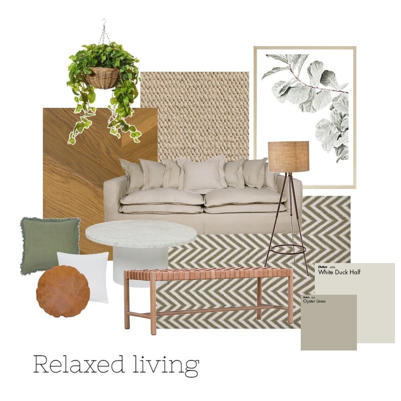 Relaxed Living Mood Board by taketwointeriors on Style Sourcebook