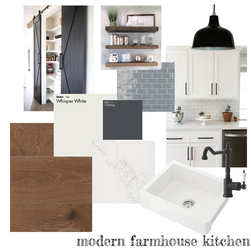 Modern farmhouse kitchen Mood Board by JaydeFinch on Style Sourcebook