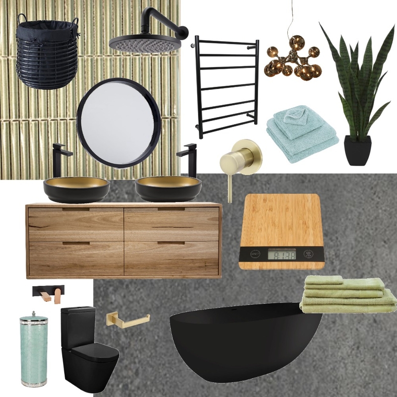 Module 9 Bathroom Mood Board by jaydekellaway on Style Sourcebook