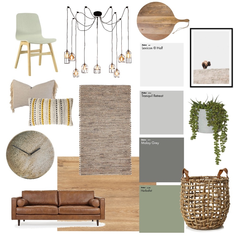 Rustic Living Mood Board by Jenna on Style Sourcebook