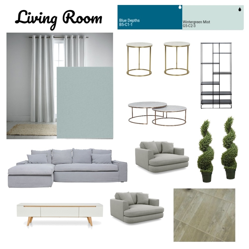 Living Room Sample Board Mood Board by Monique1994 on Style Sourcebook