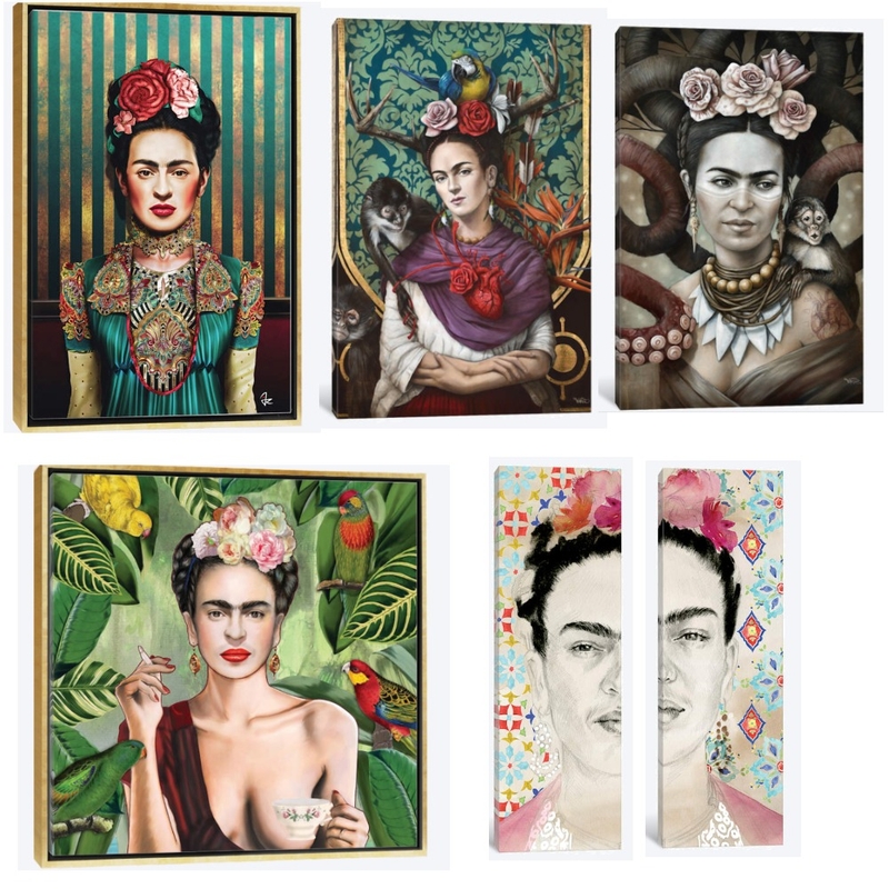 Frida Inspired Mood Board by Handled on Style Sourcebook