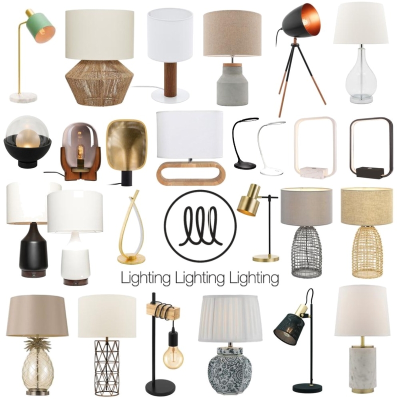 Lighting Lighting Lighting table lamps Mood Board by Thediydecorator on Style Sourcebook