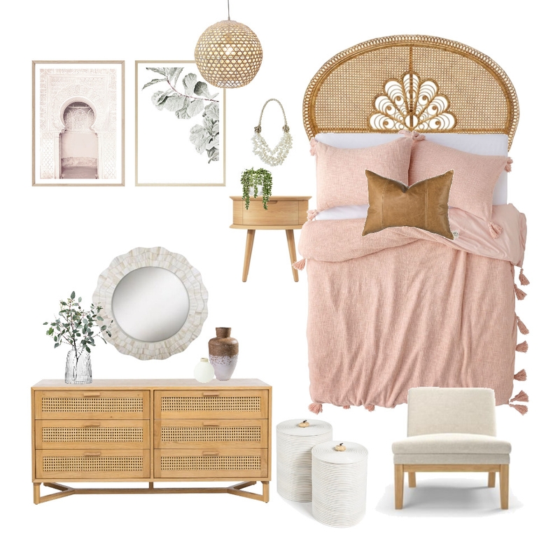 Bohemian Bedroom Mood Board by JessicaFloodDesign on Style Sourcebook