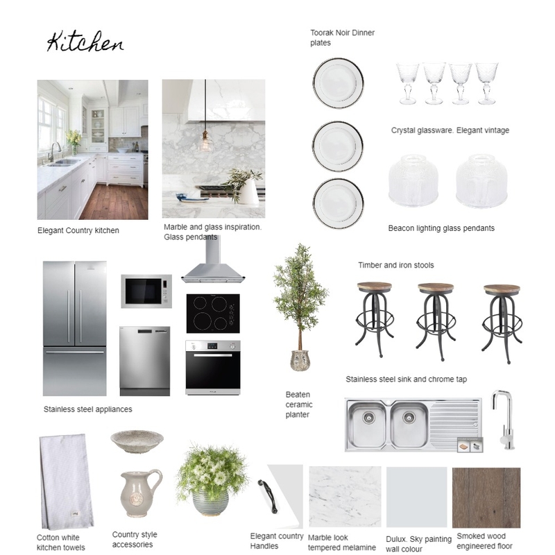 Kitchen Mood Board by Katerina on Style Sourcebook