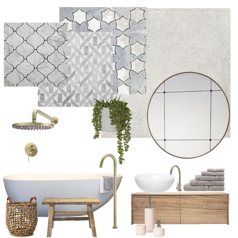 Modern contemporary  Ensuite Mood Board by trishd-esigns on Style Sourcebook