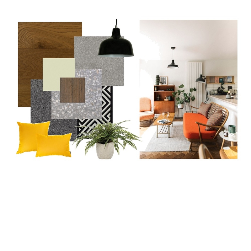 Mid Century Modern Moodboard Mood Board by Happy House Co. on Style Sourcebook