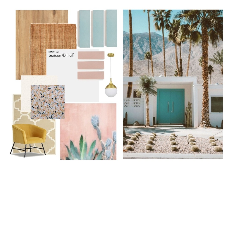 Palm Springs Moodboard Mood Board by Happy House Co. on Style Sourcebook