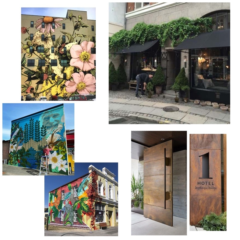 entrance street/mural Mood Board by AbbieHerniman on Style Sourcebook